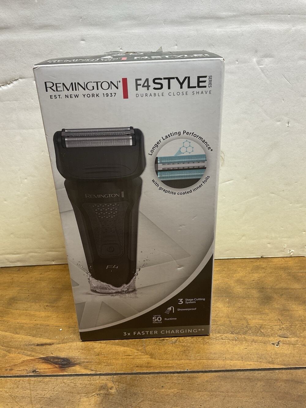 Remington F4010 BRAND NEW Style Series F4 Foil Men's Electric Shaver F24A Razor
